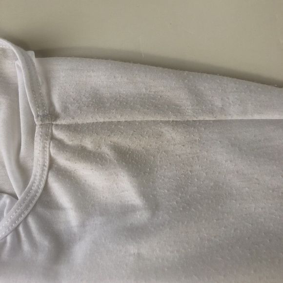 Go Couture Small White Sleeveless Tee - Picture 9 of 13